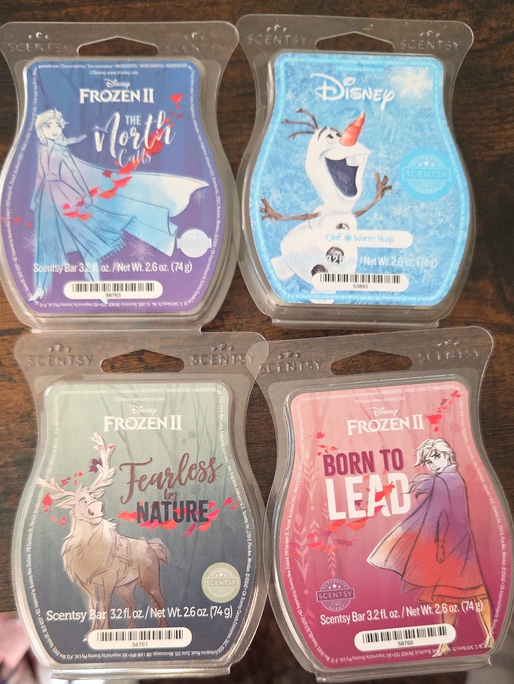 Frozen Wax Bars - Born To Lead, Fearless By Nature, The North Calls And Olaf